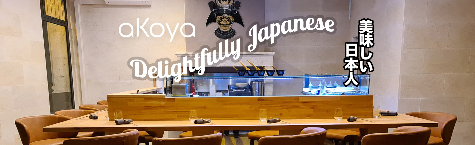 Akoya,  "Delightfully Japanese" restaurant